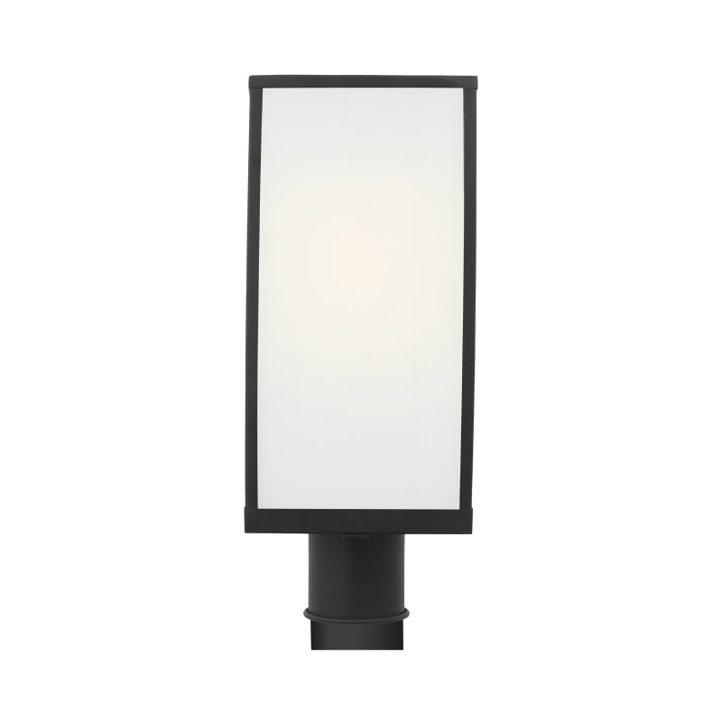 Visual Comfort DJO1041 Howell 1-lt 17" Tall Outdoor Medium Post Lantern - Texture Black
