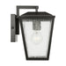 Visual Comfort DJO1071 Kennewick 1-lt 10" Tall Outdoor Small Wall Lantern - Antique Bronze