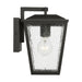 Visual Comfort DJO1071 Kennewick 1-lt 10" Tall Outdoor Small Wall Lantern - Textured Black
