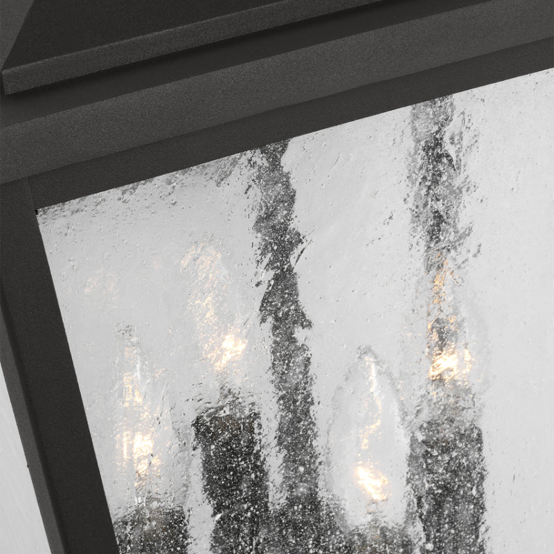 Visual Comfort DJO1084 Kennewick 4-lt 19" Tall Outdoor Extra Large Wall Lantern - Textured Black