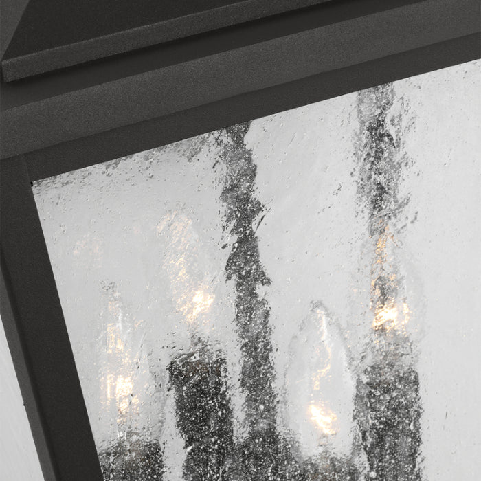 Visual Comfort DJO1084 Kennewick 4-lt 19" Tall Outdoor Extra Large Wall Lantern - Textured Black