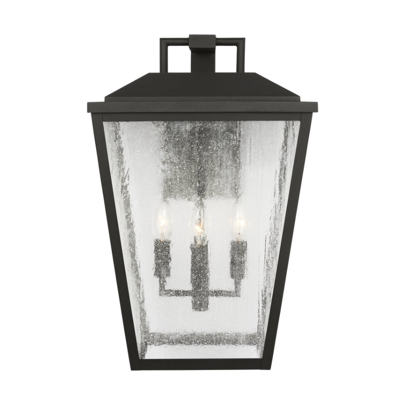 Visual Comfort DJO1084 Kennewick 4-lt 19" Tall Outdoor Extra Large Wall Lantern - Textured Black