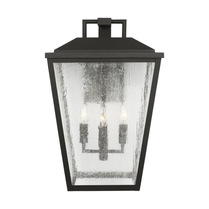 Visual Comfort DJO1084 Kennewick 4-lt 19" Tall Outdoor Extra Large Wall Lantern - Textured Black