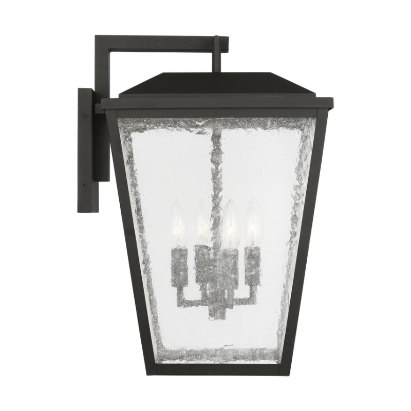 Visual Comfort DJO1084 Kennewick 4-lt 19" Tall Outdoor Extra Large Wall Lantern - Textured Black