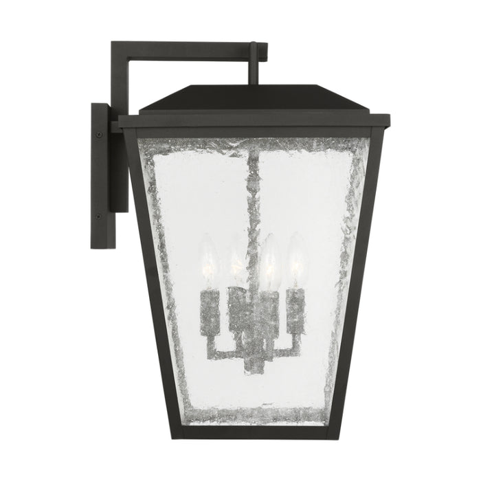 Visual Comfort DJO1084 Kennewick 4-lt 19" Tall Outdoor Extra Large Wall Lantern - Textured Black