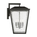 Visual Comfort DJO1084 Kennewick 4-lt 19" Tall Outdoor Extra Large Wall Lantern - Textured Black