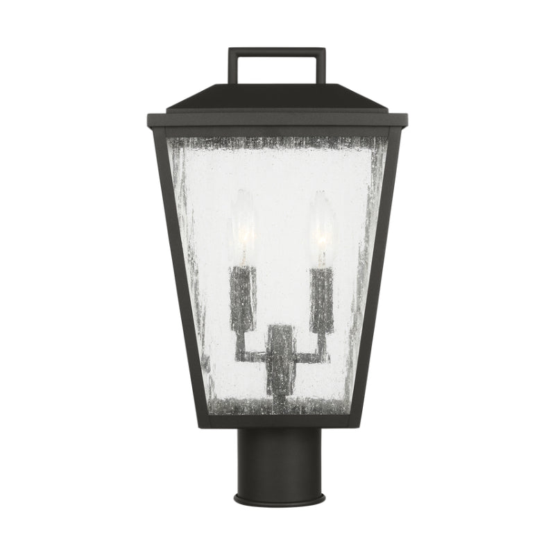 Visual Comfort DJO1092 Kennewick 2-lt 17" Tall Outdoor Medium Post Lantern - Texture Black
