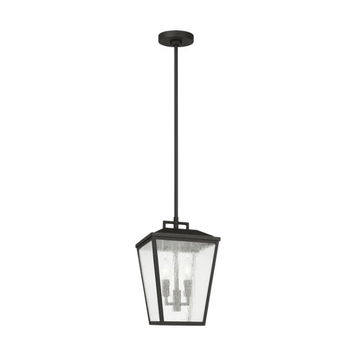 Visual Comfort DJO1102 Kennewick 2-lt 9" Medium Pendant Lantern - Texture Black