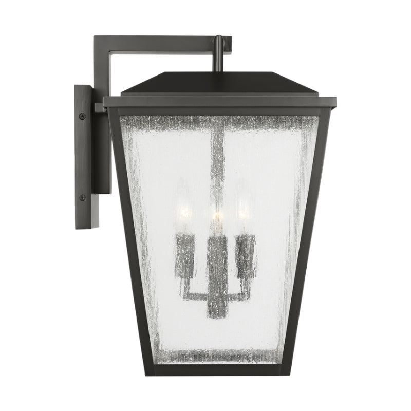 Visual Comfort DJO1113 Kennewick 3-lt 17" Tall Outdoor Large Wall Lantern - Antique Bronze