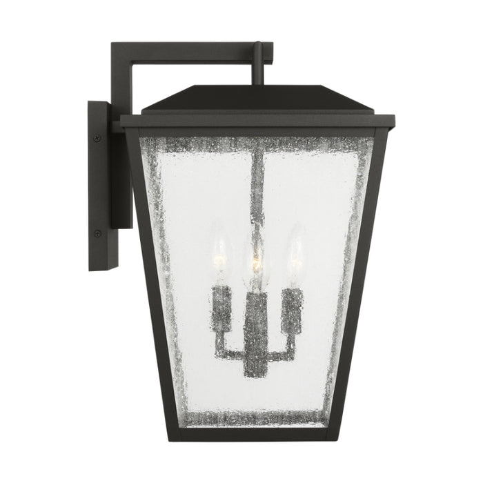 Visual Comfort DJO1113 Kennewick 3-lt 17" Tall Outdoor Large Wall Lantern - Textured Black