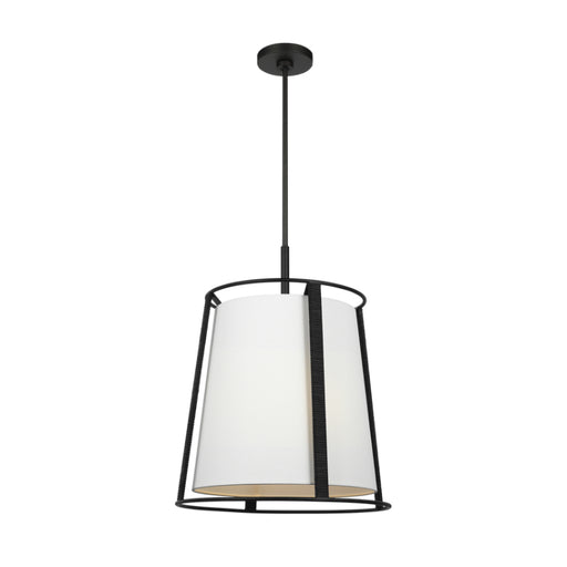 Visual Comfort DJP1002 Cortes 2-lt 18" Large Hanging Pendant - Midnight Black