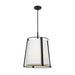 Visual Comfort DJP1002 Cortes 2-lt 18" Large Hanging Pendant - Midnight Black