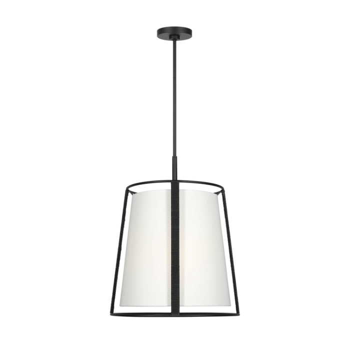 Visual Comfort DJP1002 Cortes 2-lt 18" Large Hanging Pendant - Midnight Black