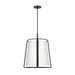 Visual Comfort DJP1002 Cortes 2-lt 18" Large Hanging Pendant - Midnight Black