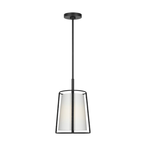Visual Comfort DJP1011 Cortes 1-lt 10" Medium Hanging Pendant - Midnight Black