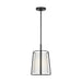 Visual Comfort DJP1011 Cortes 1-lt 10" Medium Hanging Pendant - Midnight Black