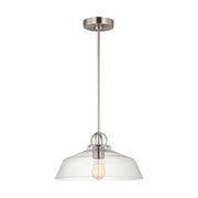 Visual Comfort DJP1121 Payton 1-lt 15" Small Pendant - Brushed Steel