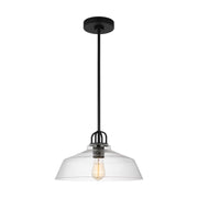 Visual Comfort DJP1121 Payton 1-lt 15" Small Pendant - Midnight Black