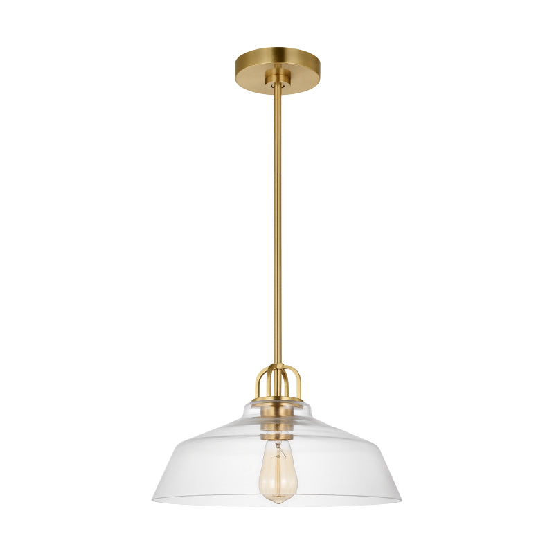 Visual Comfort DJP1121 Payton 1-lt 15" Small Pendant - Satin Brass