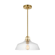 Visual Comfort DJP1121 Payton 1-lt 15" Small Pendant - Satin Brass