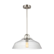 Visual Comfort DJP1131 Payton 1-lt 20" Medium Pendant - Brushed Steel