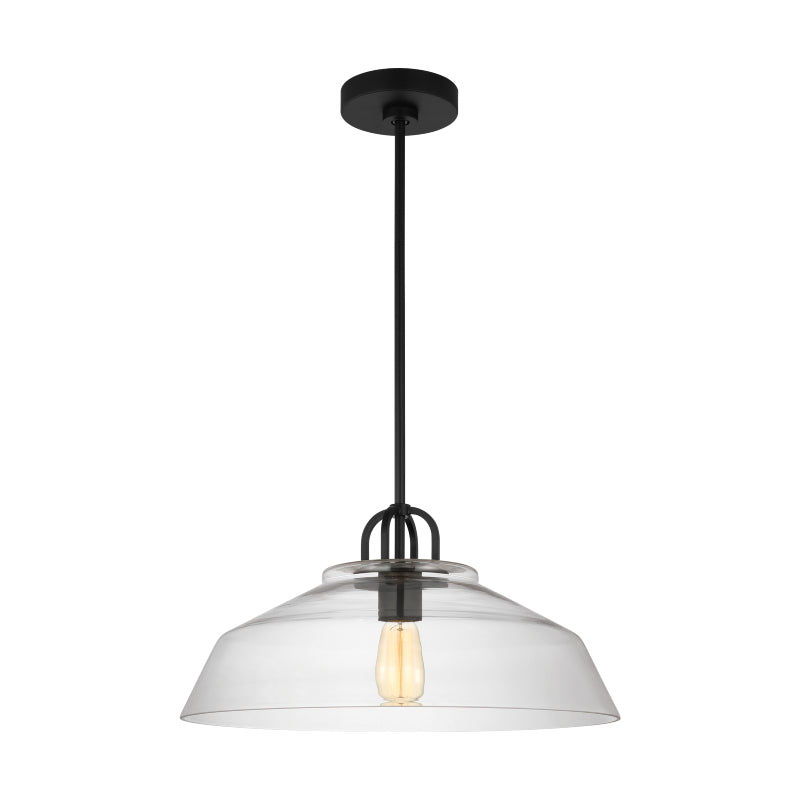 Visual Comfort DJP1131 Payton 1-lt 20" Medium Pendant - Midnight Black