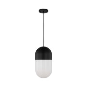 Visual Comfort DJP1141 Foster 1-lt 8" Medium Pendant - Midnight Black