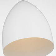 Visual Comfort DJP1151 Huron 1-lt 13" Medium Pendant - Matte White