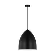Visual Comfort DJP1161 Huron 1-lt 17" Large Pendant - Midnight Black