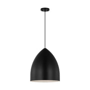 Visual Comfort DJP1161 Huron 1-lt 17" Large Pendant - Midnight Black