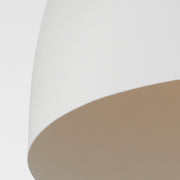Visual Comfort DJP1161 Huron 1-lt 17" Large Pendant - Matte White