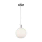 Visual Comfort DJP1171 Colewood 1-lt 13" Small Pendant - Brushed Nickel