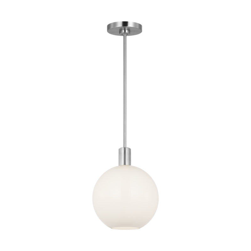 Visual Comfort DJP1171 Colewood 1-lt 13" Small Pendant - Brushed Nickel