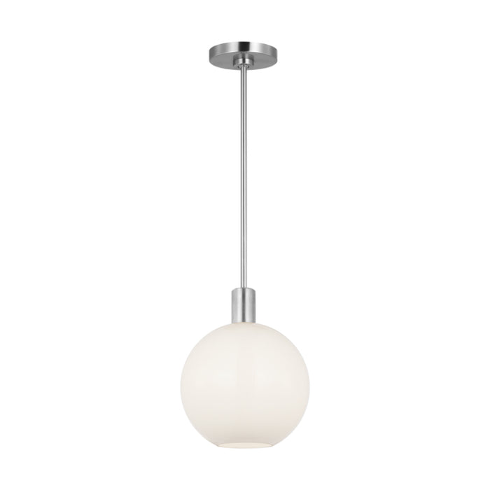 Visual Comfort DJP1171 Colewood 1-lt 13" Small Pendant - Brushed Nickel