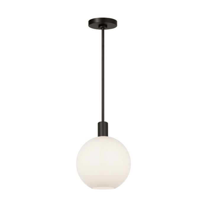 Visual Comfort DJP1171 Colewood 1-lt 13" Small Pendant - Midnight Black