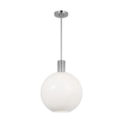 Visual Comfort DJP1181 Colewood 1-lt 16" Medium Pendant - Brushed Nickel