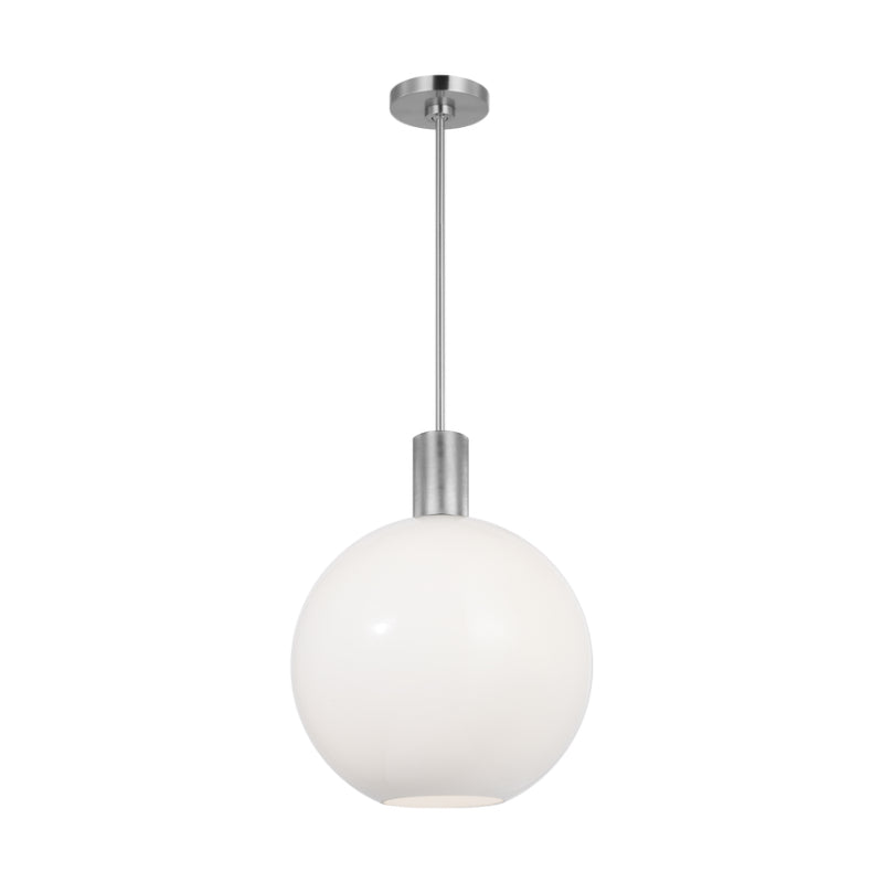 Visual Comfort DJP1181 Colewood 1-lt 16" Medium Pendant - Brushed Nickel