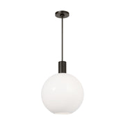 Visual Comfort DJP1181 Colewood 1-lt 16" Medium Pendant - Midnight Black
