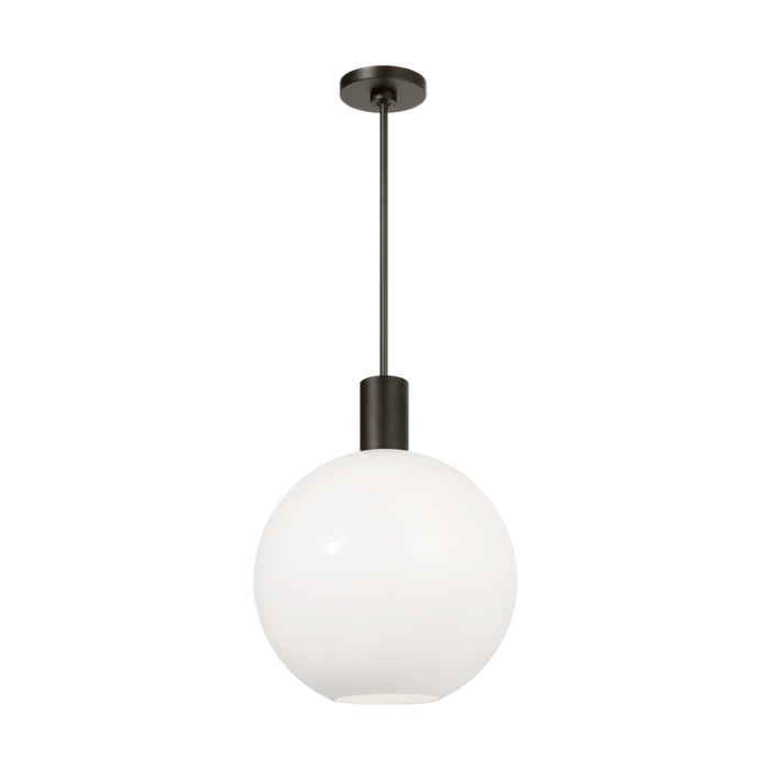 Visual Comfort DJP1181 Colewood 1-lt 16" Medium Pendant - Midnight Black