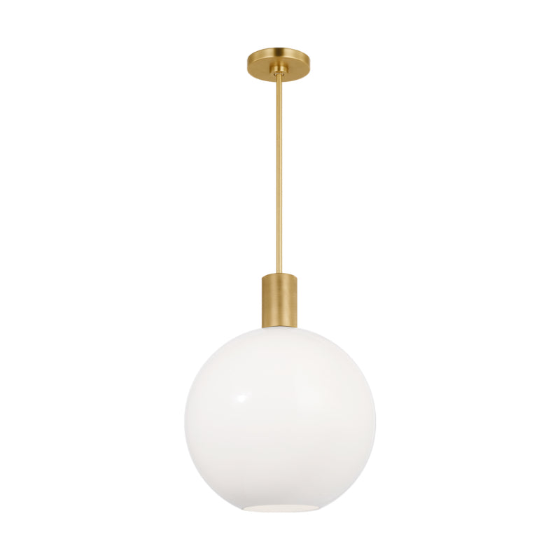 Visual Comfort DJP1181 Colewood 1-lt 16" Medium Pendant - Satin Brass
