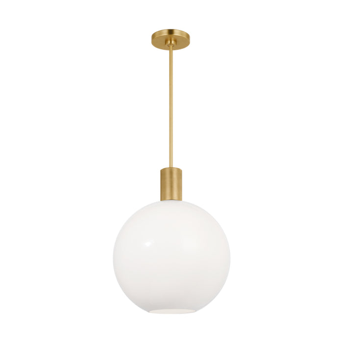 Visual Comfort DJP1181 Colewood 1-lt 16" Medium Pendant - Satin Brass