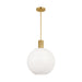 Visual Comfort DJP1181 Colewood 1-lt 16" Medium Pendant - Satin Brass