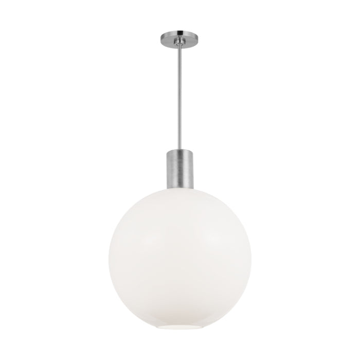 Visual Comfort DJP1191 Colewood 1-lt 20" Large Pendant - Brushed Nickel