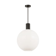 Visual Comfort DJP1191 Colewood 1-lt 20" Large Pendant - Midnight Black