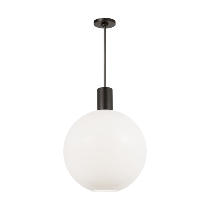 Visual Comfort DJP1191 Colewood 1-lt 20" Large Pendant - Midnight Black