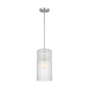 Visual Comfort DJP1211 Liouet 1-lt 7" Small Pendant - Brushed Nickel