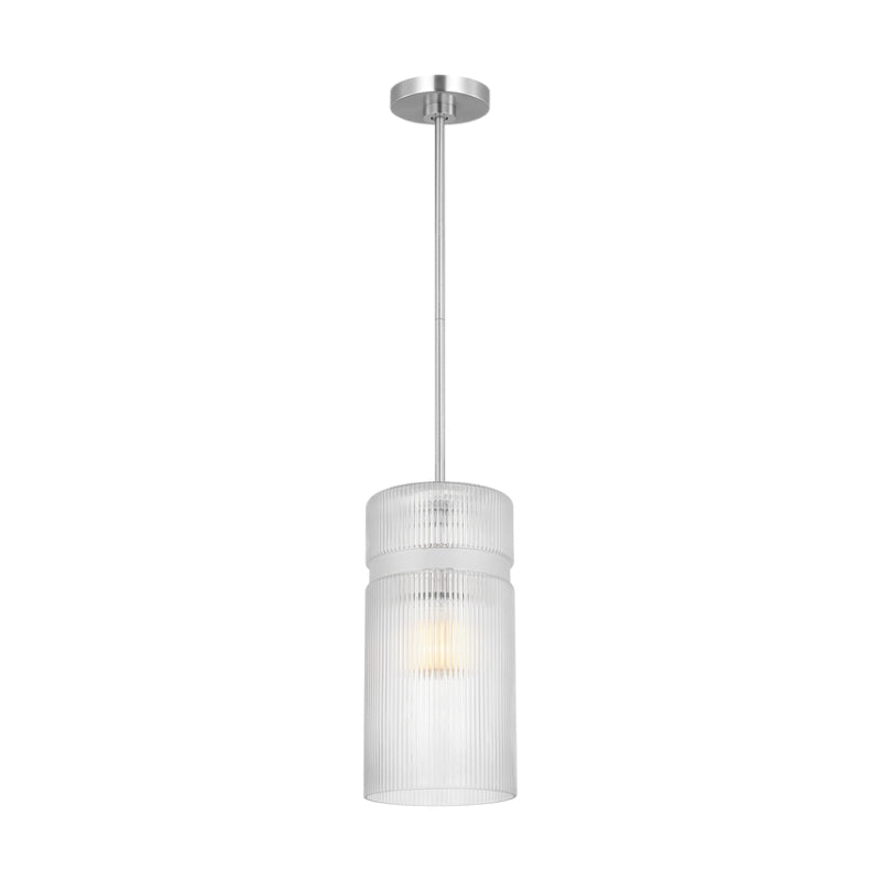 Visual Comfort DJP1211 Liouet 1-lt 7" Small Pendant - Brushed Nickel