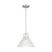 Visual Comfort DJP1221 Liouet 1-lt 12" Medium Pendant - Brushed Nickel