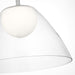 Visual Comfort DJP1251 Suma 1-lt 16" Medium Pendant - Brushed Nickel