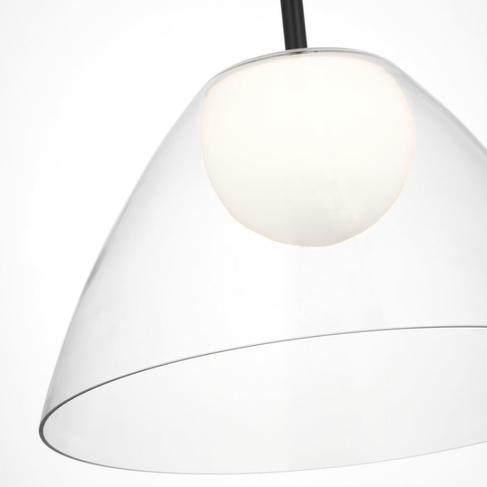 Visual Comfort DJP1251 Suma 1-lt 16" Medium Pendant - Midnight Black